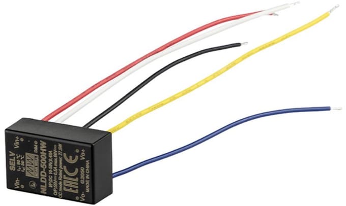 MEAN WELL NLDD-1200HW DC/DC-converter 6 V 1.2 A Inhoud 1 stuk(s)