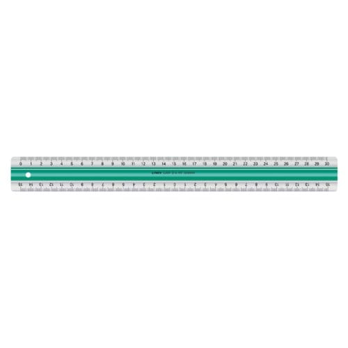 Liniaal Linex super S30 30cm transparant