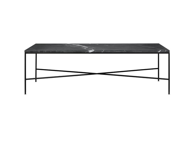 Fritz Hansen Planner Coffee Table rechthoekig  - charcoal - 130 x 70 cm