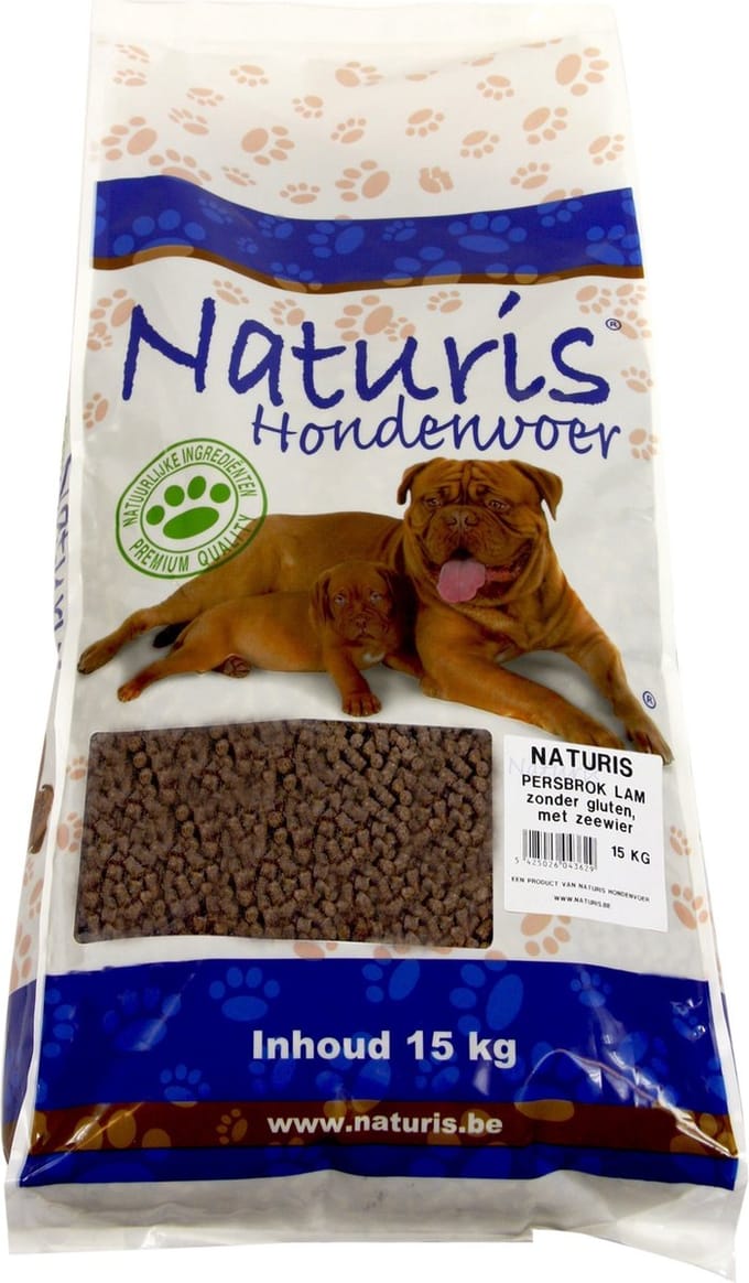 Naturis Brok Geperst - Lam - Hondenvoer - 15 kg