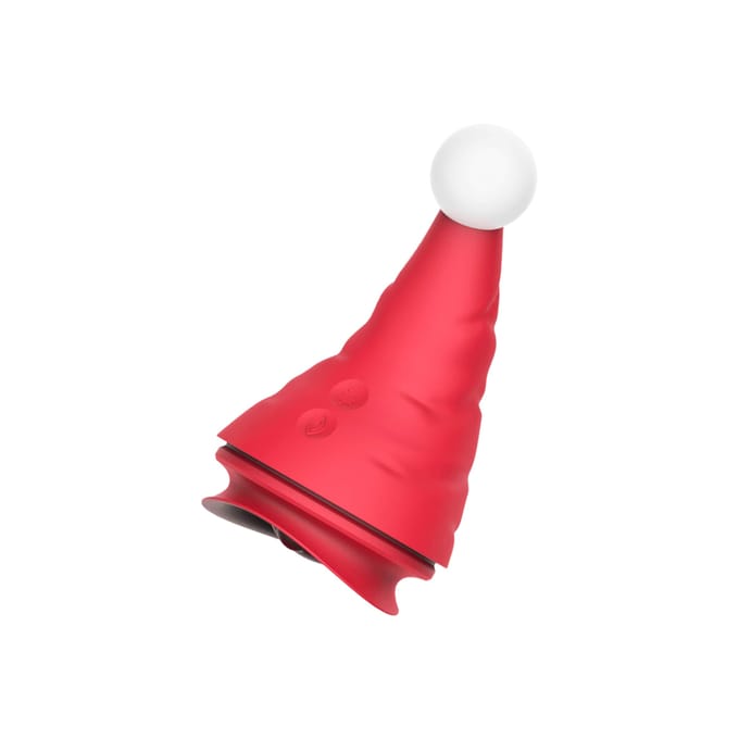 Rimba - Naughty Hat - Kerst Vibrator met Clitoris Stimulator