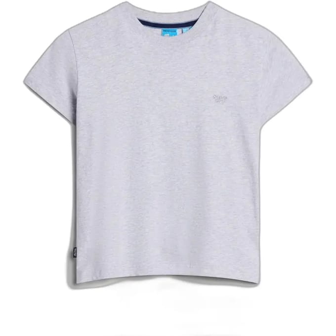 Superdry - Essential nauwsluitend T-shirt met logo - Dames - T-shirts