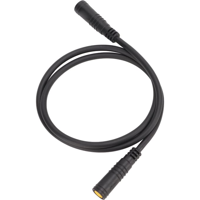 Câble d'extension pour vélo électrique Câble d'extension 3 broches pour frein de vélo électrique Accessoire de modification pour Bafang 3-pin Female Connector black