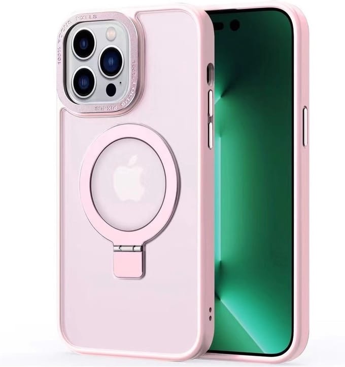 Cityhoesje - iPhone 15 Pro – backcase – magsafe – with stand