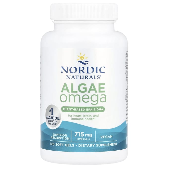 Zeewier Omega, 120 Softgels (357,5 mg per zachte capsule)