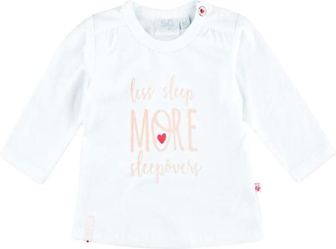 Feetje l/m Less Sleep More Sleepovers shirt|MT. 62