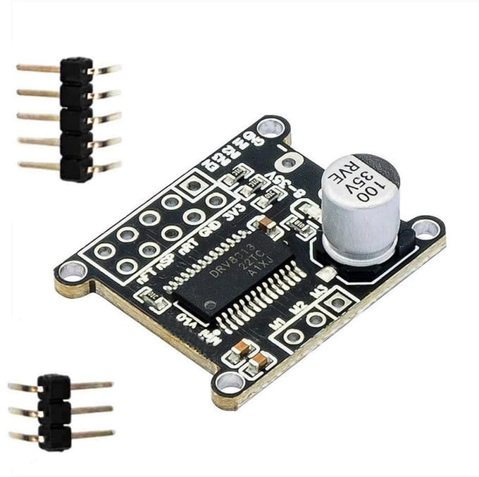 Motor Driver Board - DC Controller - Borstelloze Motoren - DRV8313 Chip - 8-30V - Groen