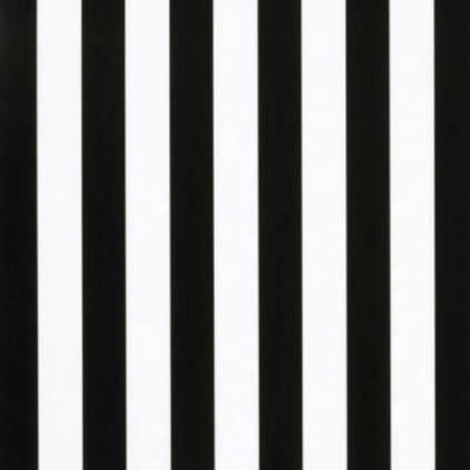 Inpakpapier Wit- Zwarte Strepen – 50 cm × 200 m – 80 g/m² glanzend