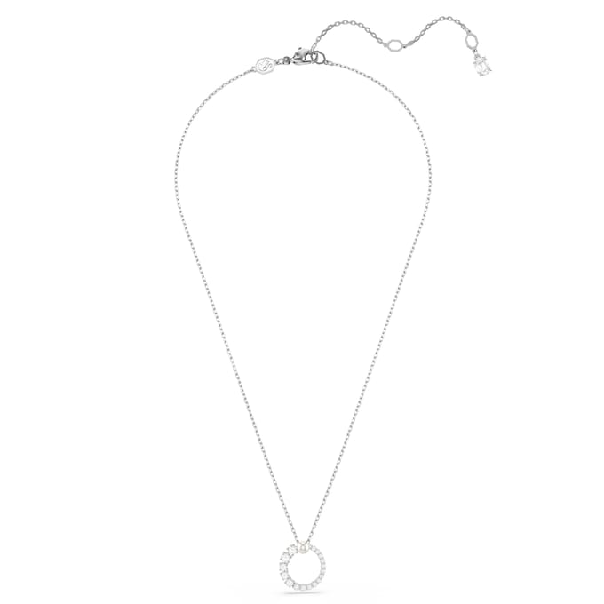 Swarovski 'Matrix' Dames Ketting van Basismetaal - Zilver 5688751