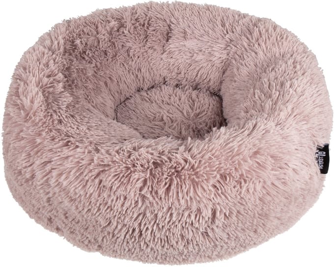 District 70 FUZZ Donut Hondenmand - Sand - Medium Ø 60 cm