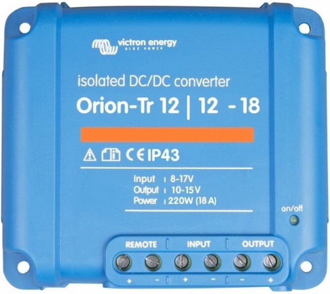 Victron Energy Orion-Tr Dc-dc 12/12-18a Omvormer