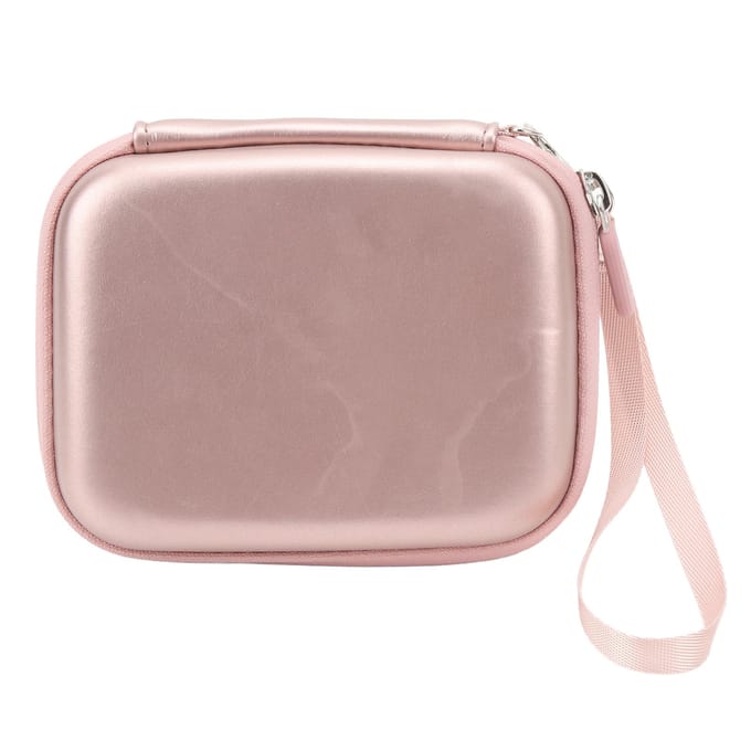 Camera Beschermtas PU Leer Digitale Camera Harde Koffer voor Mini EVO Link Liplay Blush Goud zwart