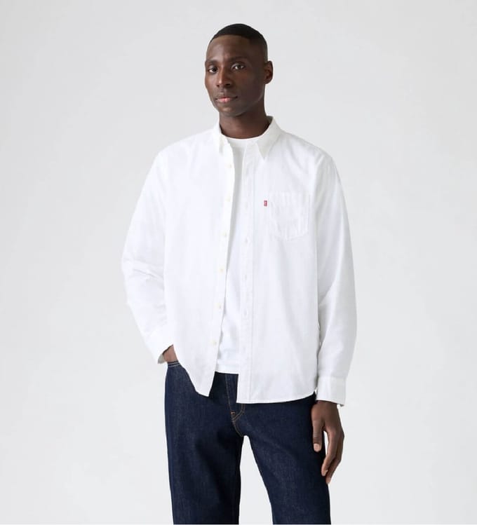 Levi's Sunset One Pocket Standard Fit Shirt Größe: M | Casual hemden Outlet | Herren