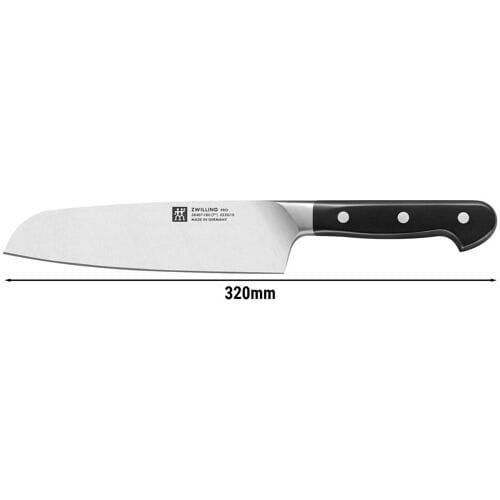 ZWILLING PRO - Santoku - Mes: 180mm
