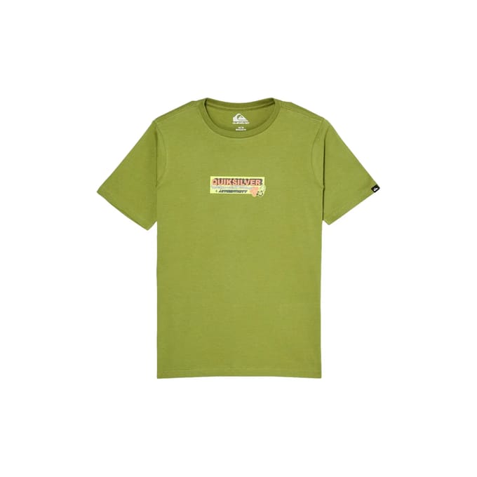 Quiksilver Specialize T-shirt Met Korte Mouwen Groen 16 Years Jongen