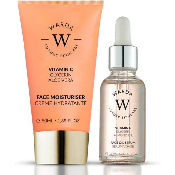Skin Glow Boost Vitamine C Moisturiser 50m + Vitamine C Glow Boost Olie-Serum 30ml
