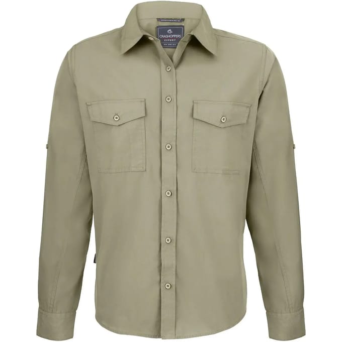 Recycled polyester blouse met lange mouwen Craghoppers