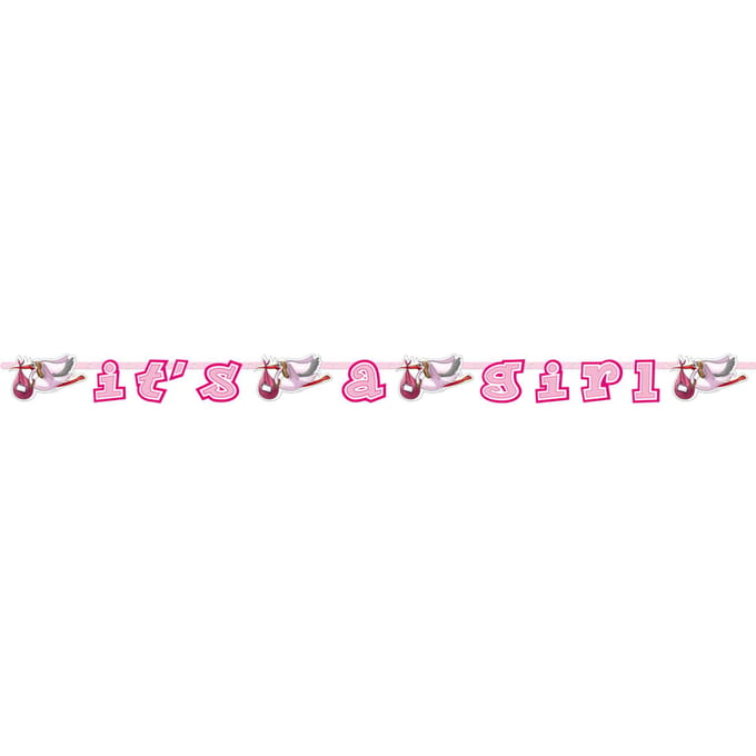 Letterslinger Geboorte Meisje - Its a Girl