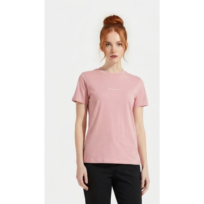 French Connection  Tee Washed Pink/white Taglia: S | Maglie Sportivi Outlet | Donna | Rosa