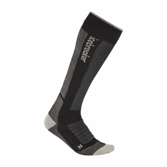 Skisokken Icebreaker Men Merino Ski+ Medium OTC Black/Ether/Graphite-Schoenmaat 44,5 - 46,5