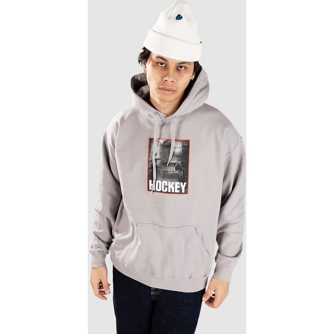 Hockey Skateboards Bed Rot Hoodie grijs