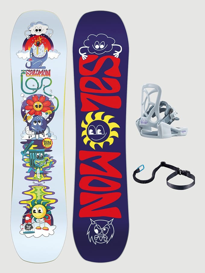 Salomon Team Package 2026 Kids Snowboard Set patroon
