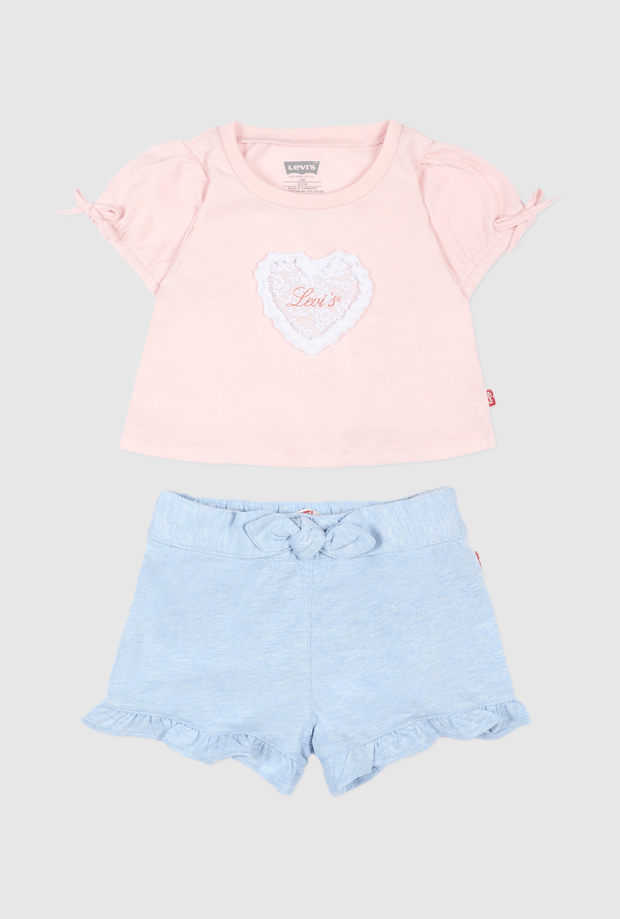 compleet pasgeboren roze-blauw
