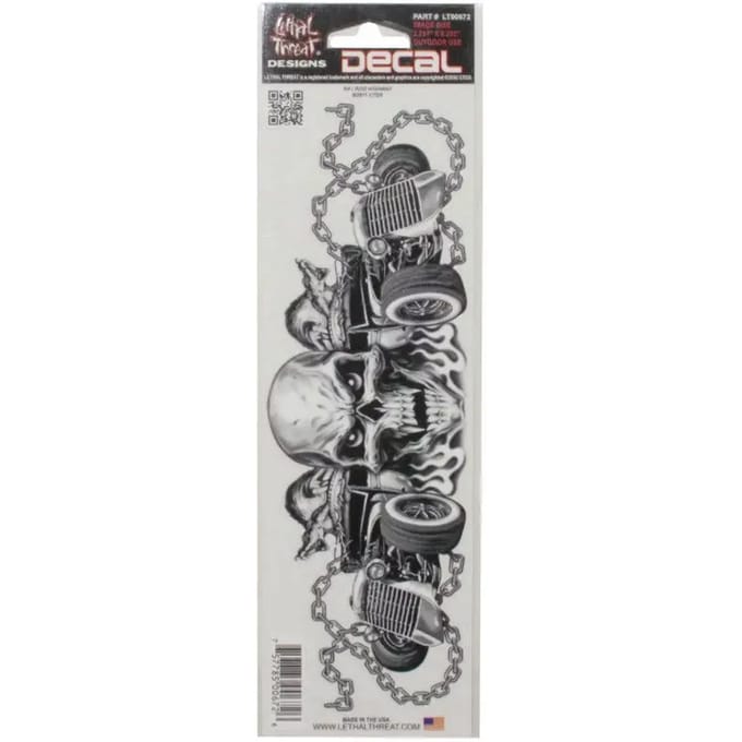 Motorfiets stickers Lethal Threat Rat Rod Highway