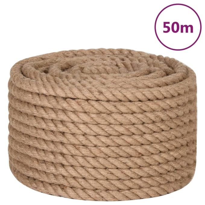 vidaXL - Touw - 100% - jute - 20 - mm - 50 - m