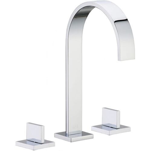 Dornbracht MEM three-hole basin mixer with single rosettes 20713782-00
