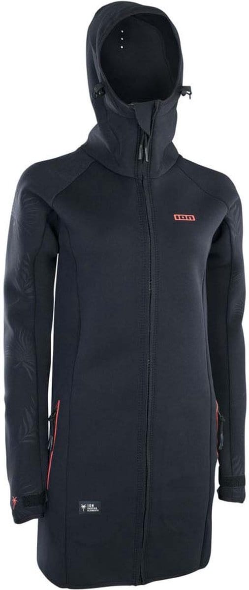 Ion Neo Cosy Coat Core Lycra met lange mouwen zwart