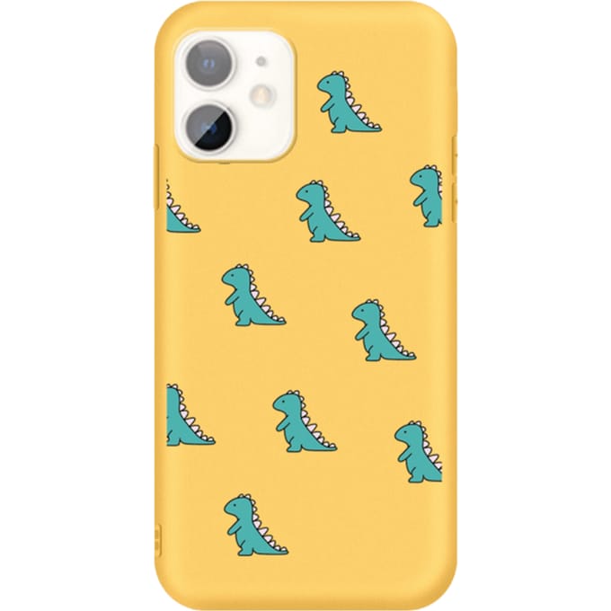 Mocaa iPhone 11 Designz Dino Case Geel