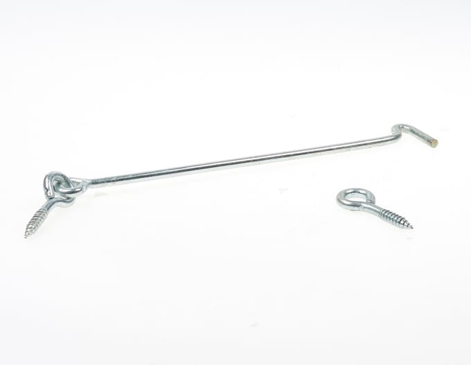 Gebu Windhaak met schroefogen verzinkt HD 60 gram 6 x 250mm
