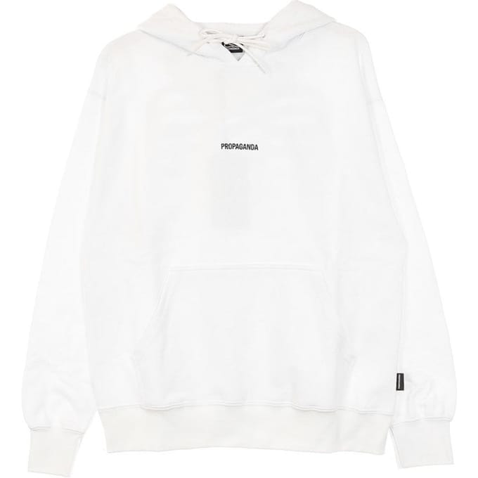 Lichtgewicht sweatshirt met capuchon voor heren Ribs Hoodie wit