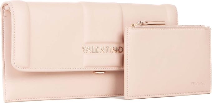 VALENTINO Schoudertas Koppeling Brass Pochette Cipria Taupe