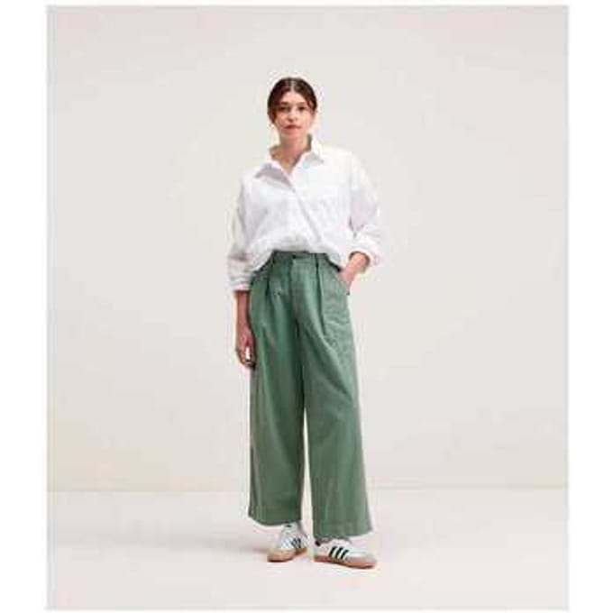 Wijde broeken Bellerose Pepin Pants Green