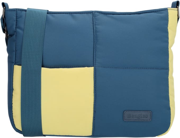 Beagles Calvia Duo Crossbodytas - Schoudertas - Dames - Crossover - Jeansblauw