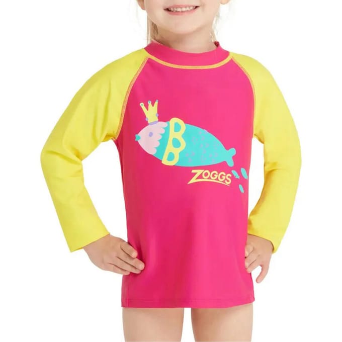 Zwemshirt met lange mouwen voor baby's Zoggs