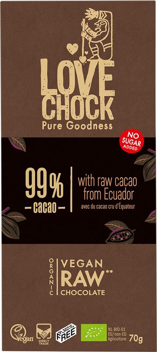 Lovechock Extreme dark 99% pure bio (70g)
