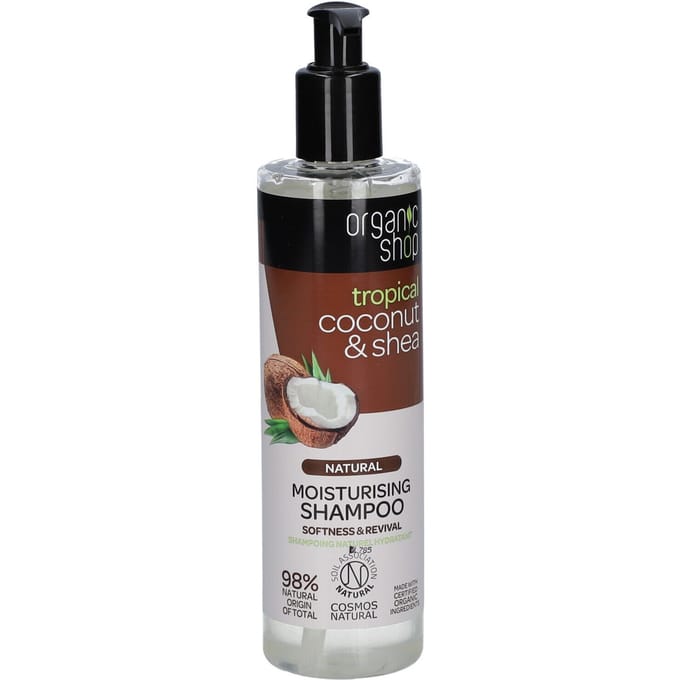 Organic Shop - Natural Moisturising Shampoo Natural Moisturizing Shampoo Coconut & Shea 280Ml