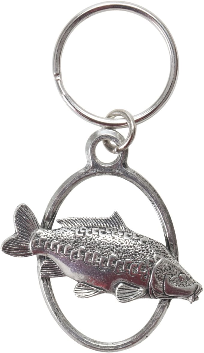 Sleutelhanger Spiegelkarper Vissen –Karpervissen Keyring Sleutelhangers Karper Vis Vissoorten Dieren