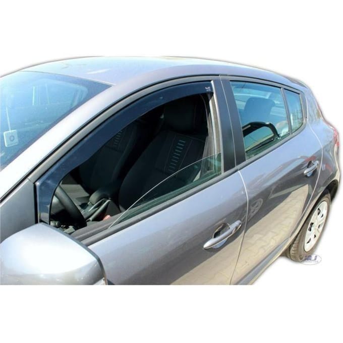 J&J AUTOMOTIVE | Heko Deflecteurs d'air Déflecteurs de Vent Pour Renault Megane 3, 5 Potres 2008-2016