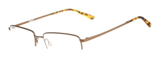 Flexon FLEXON WASHINGTON 600 N Brown 56/18/145 MAN Brilmonturen