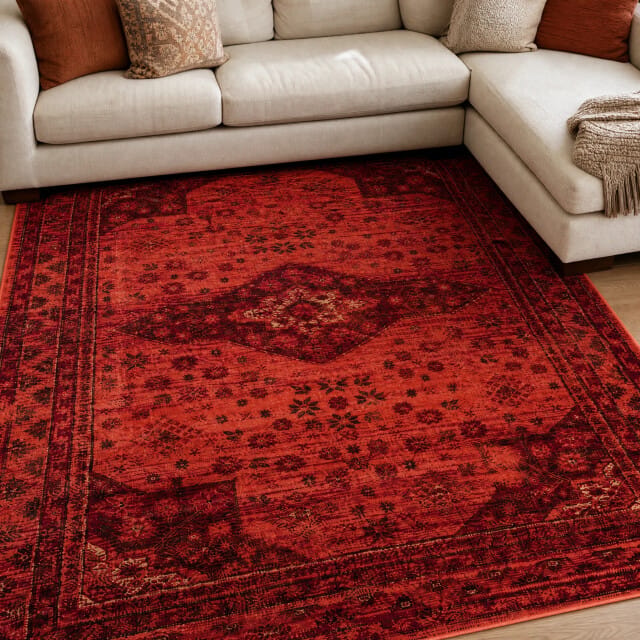 Muratap Vintage vloerkleed cotta- 200x290 cm
