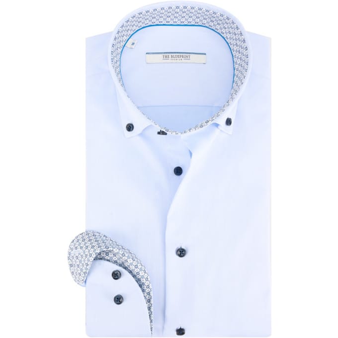 The Blueprint trendy overhemd met lange mouwen