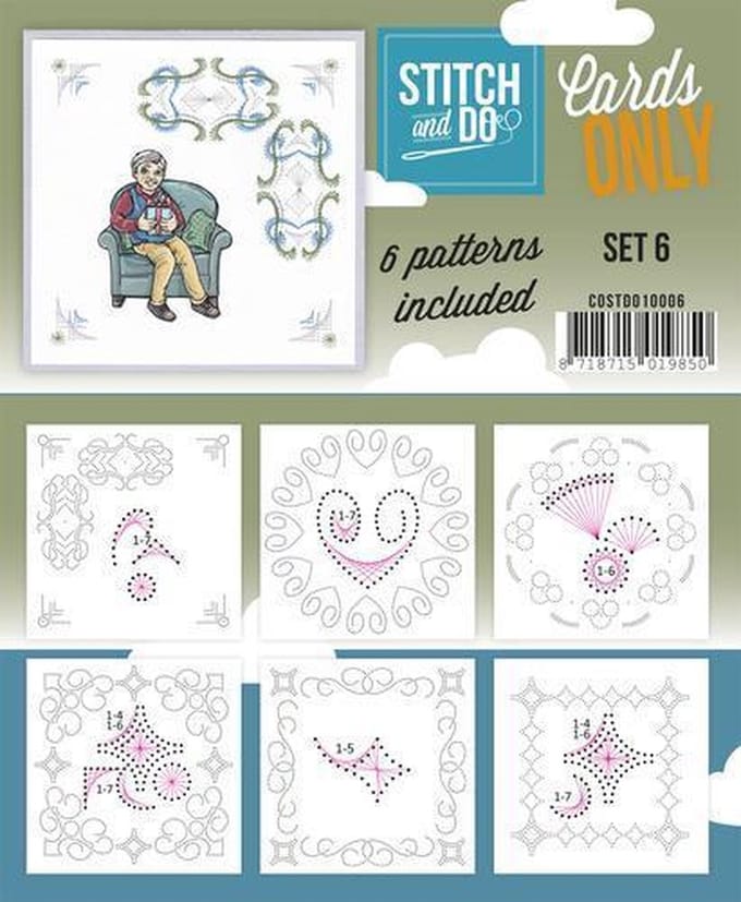 Stitch & Do - Cards only - Set 6