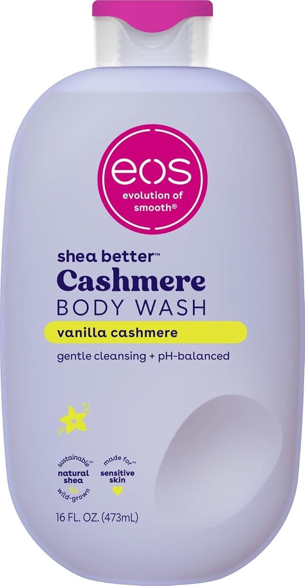 eos Shea Better Cashmere Body Wash – Vanilla Cashmere – Douchegel – 473 ml