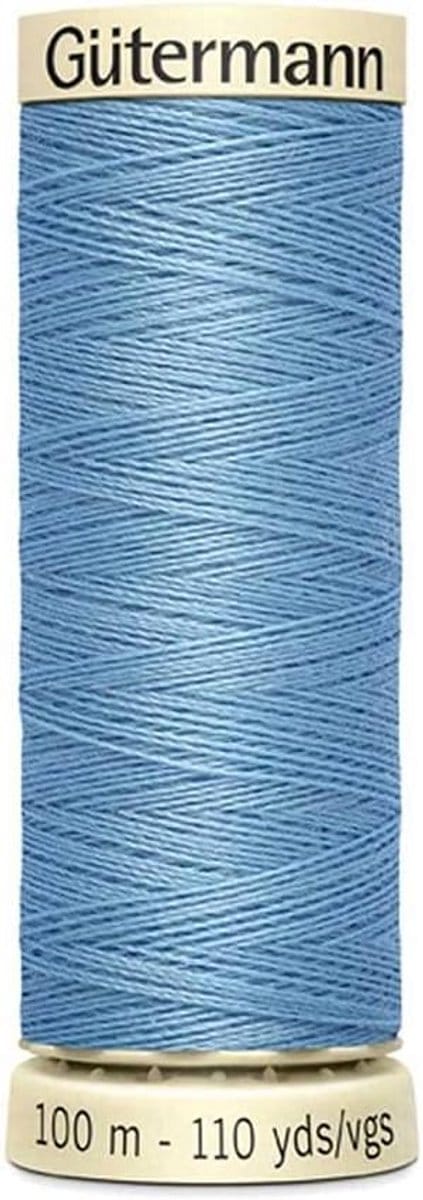 Polyester Naaigaren - Naaimachine Garen - Kleding Maken - 100% Polyester - 100 meter - Lichtblauw