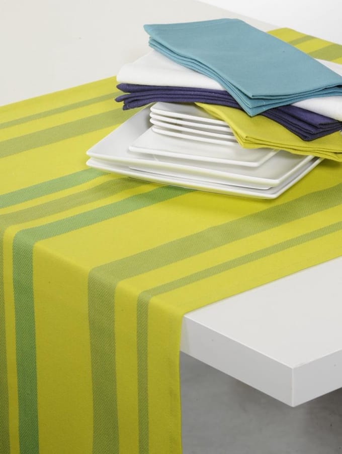TINT TAFELLOPER 50X150 STRIPED SATIN SOUFFRE