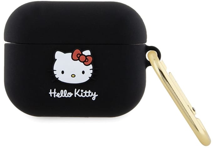 Etui na słuchawki HELLO KITTY HKAP3DKHSK Czarny